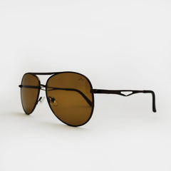 Joe’s Aviator Sunglasses in Bronze for Men & Women