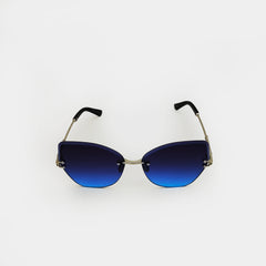 Midnight Blue Statement Sunglasses for Women