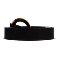 Black Golden Orbit Belt