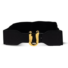 Black Classy Dress Belt