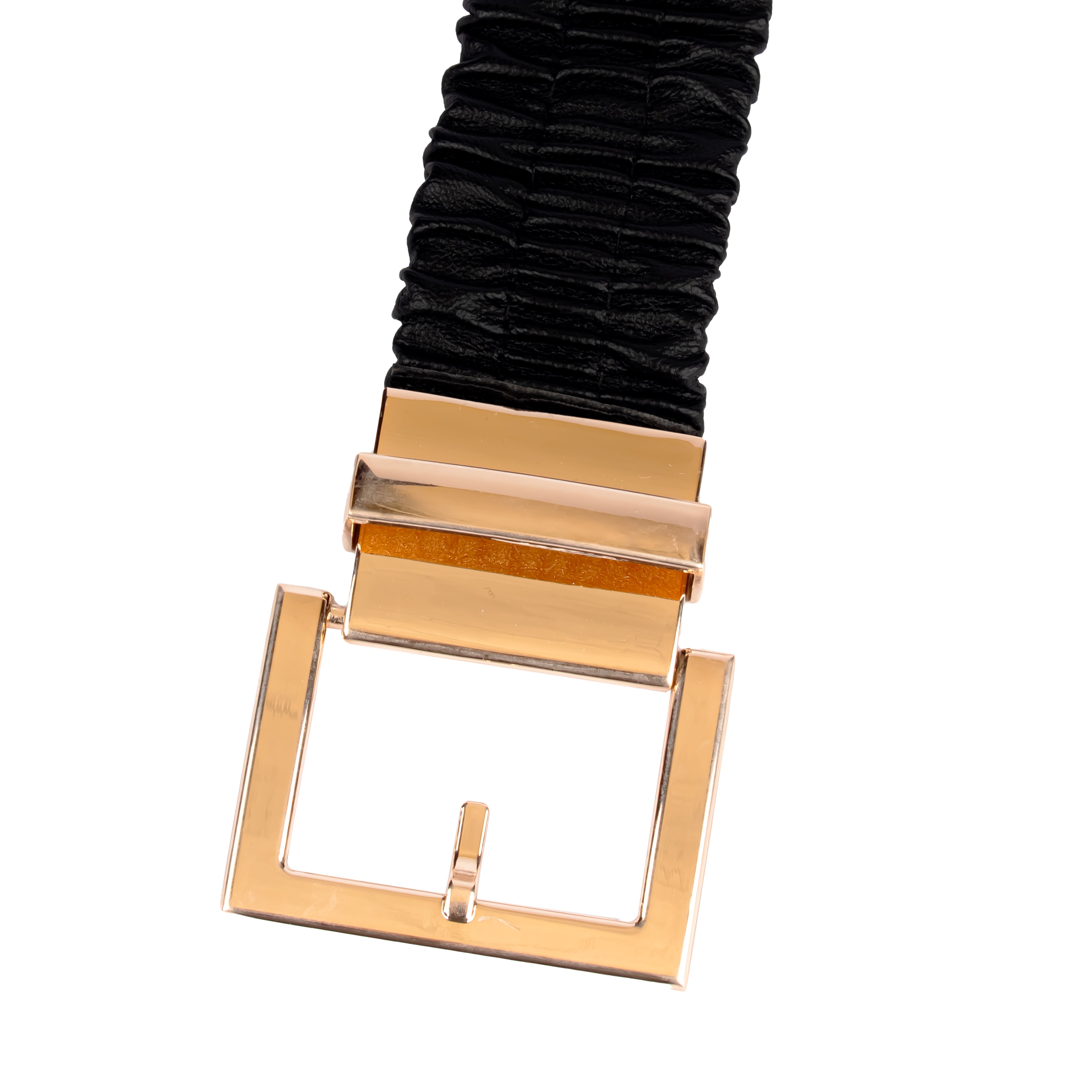 Casual Gold-Black Belt