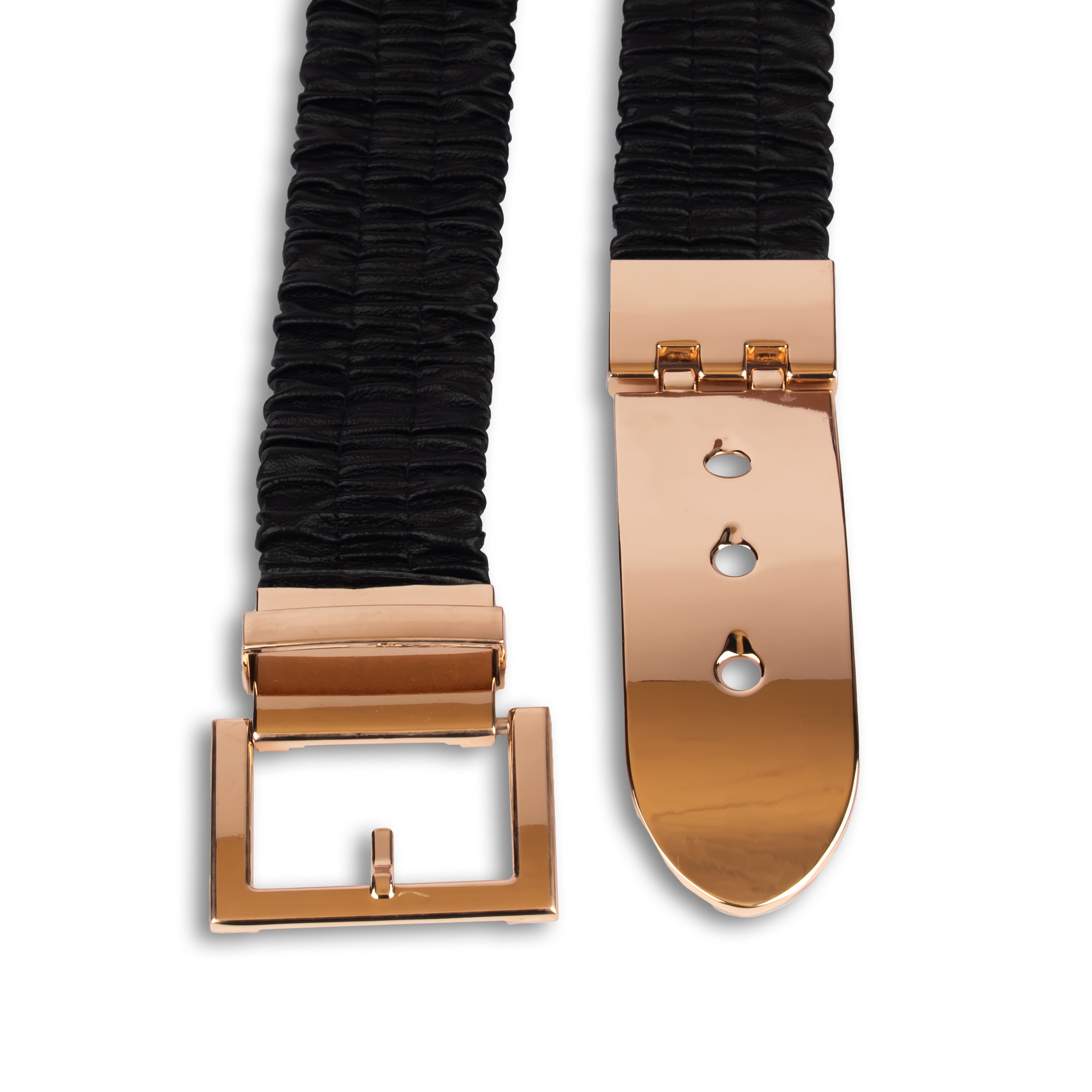 Casual Gold-Black Belt