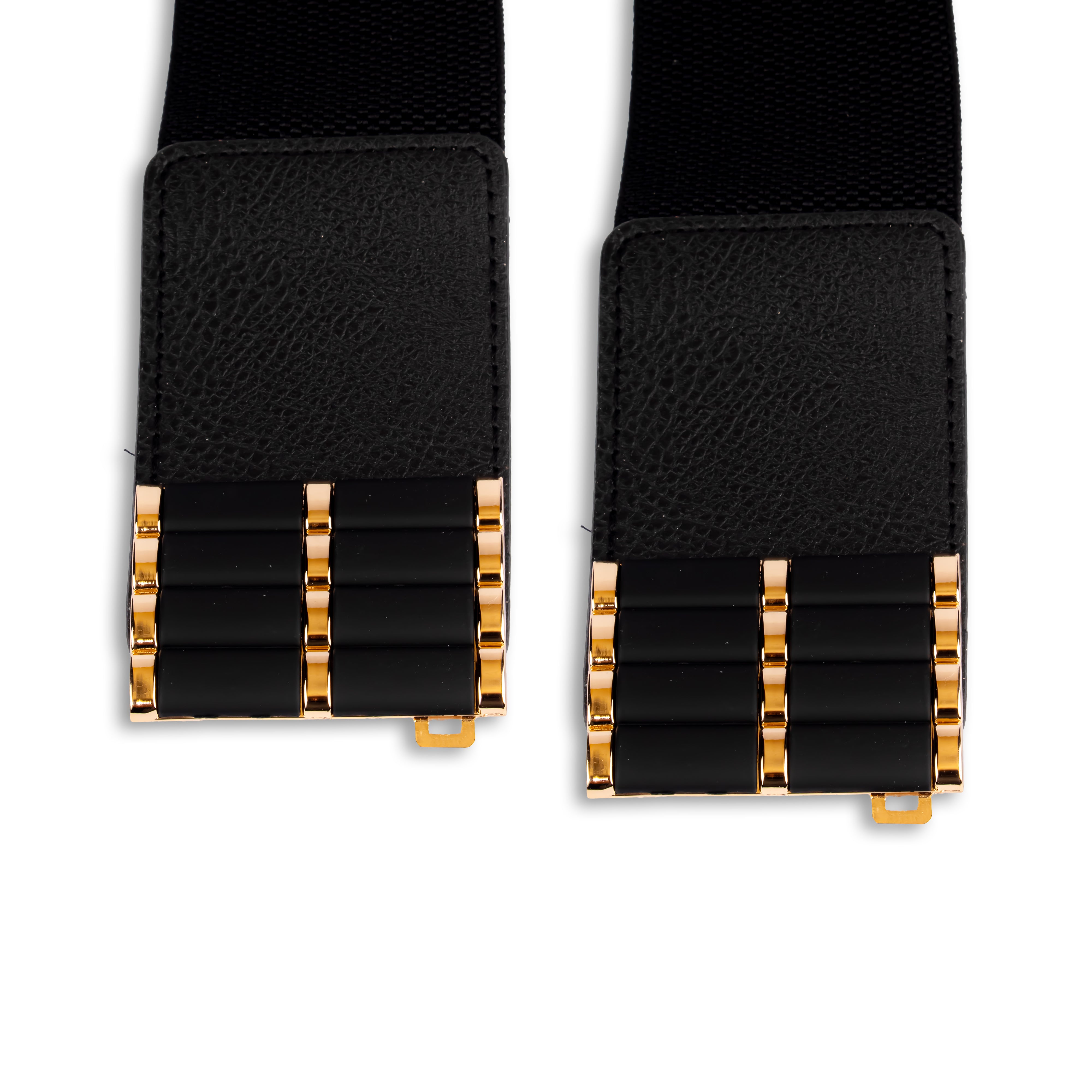 Casual Black Fabric Dress Belt