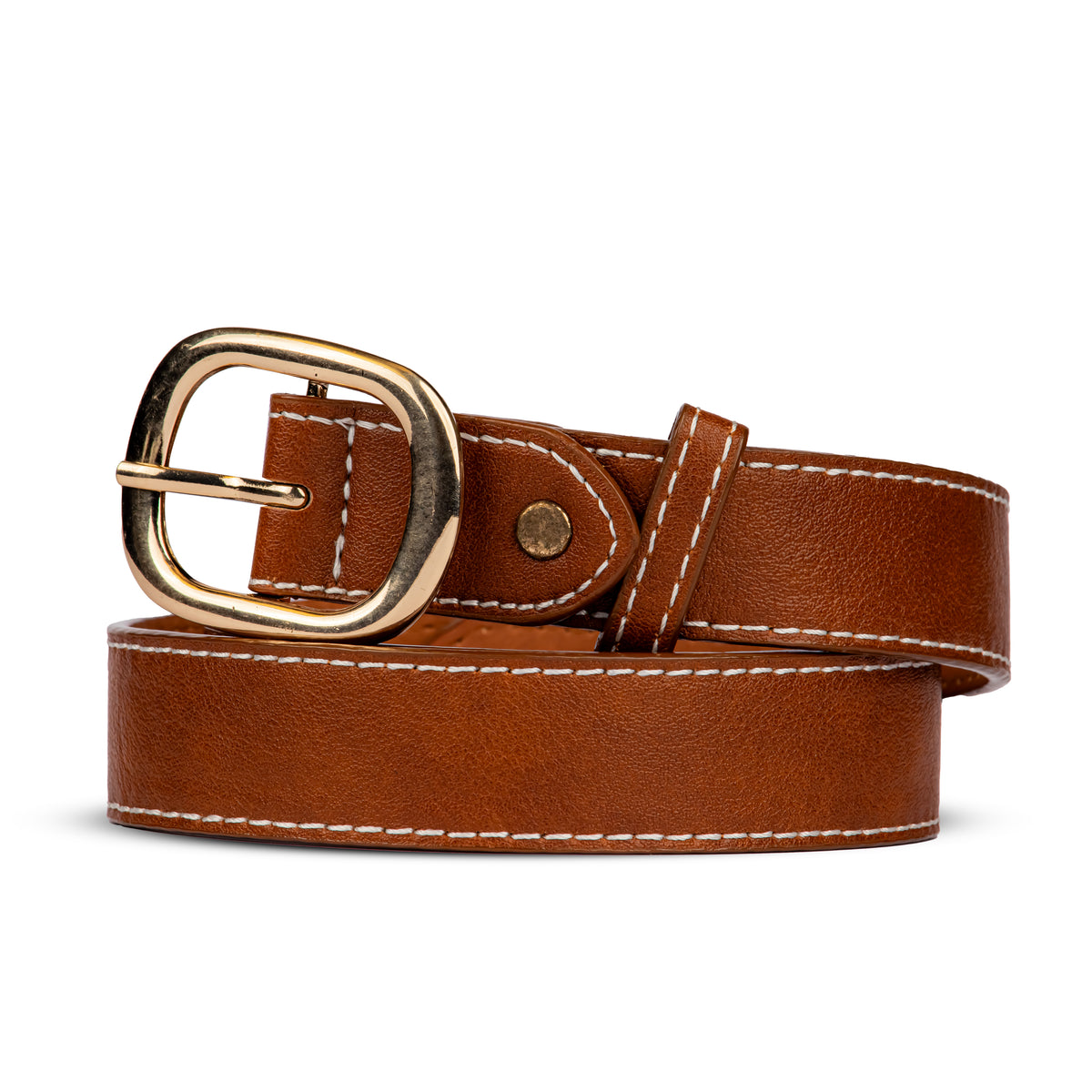 Brown Leather Belt