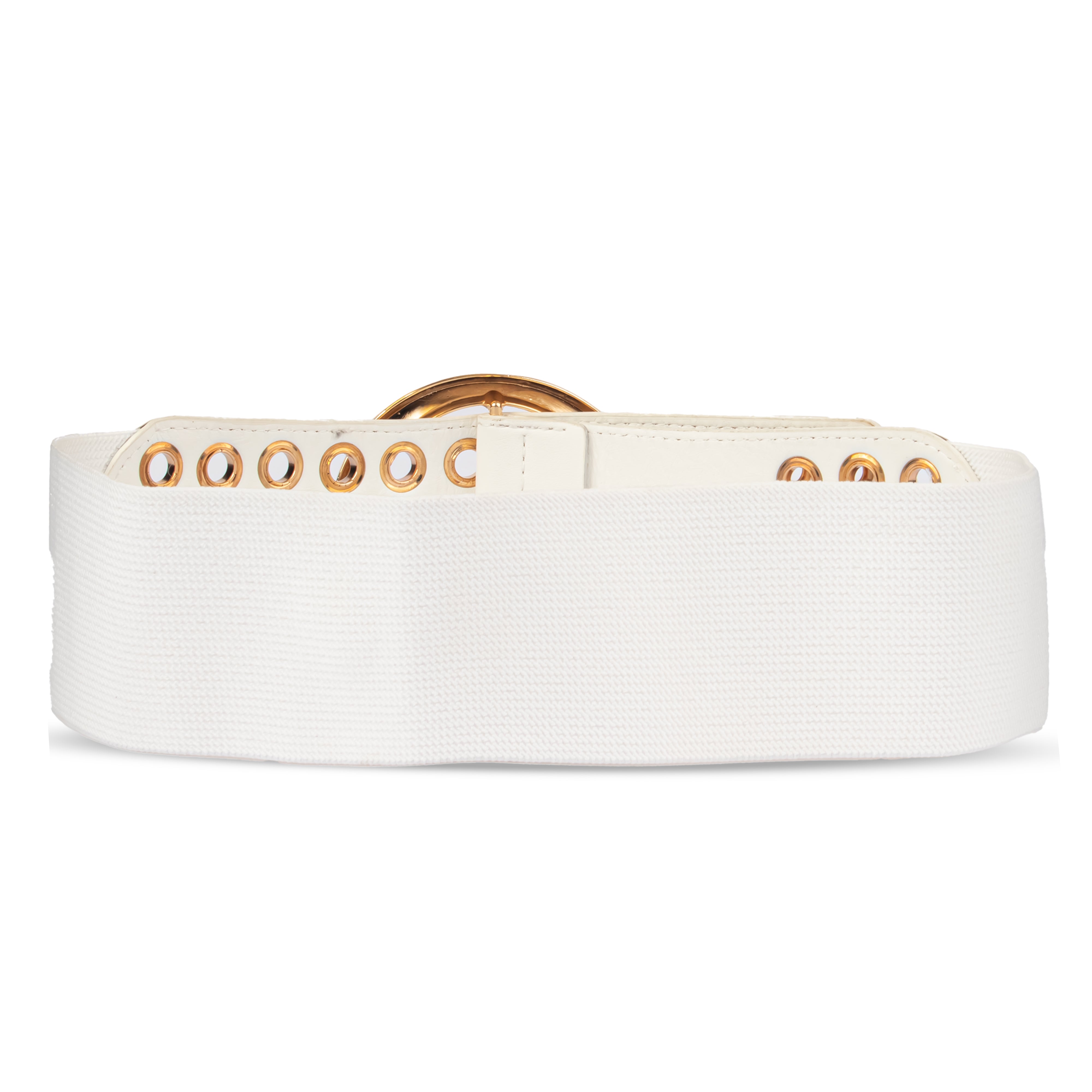 Women Casual White Belt