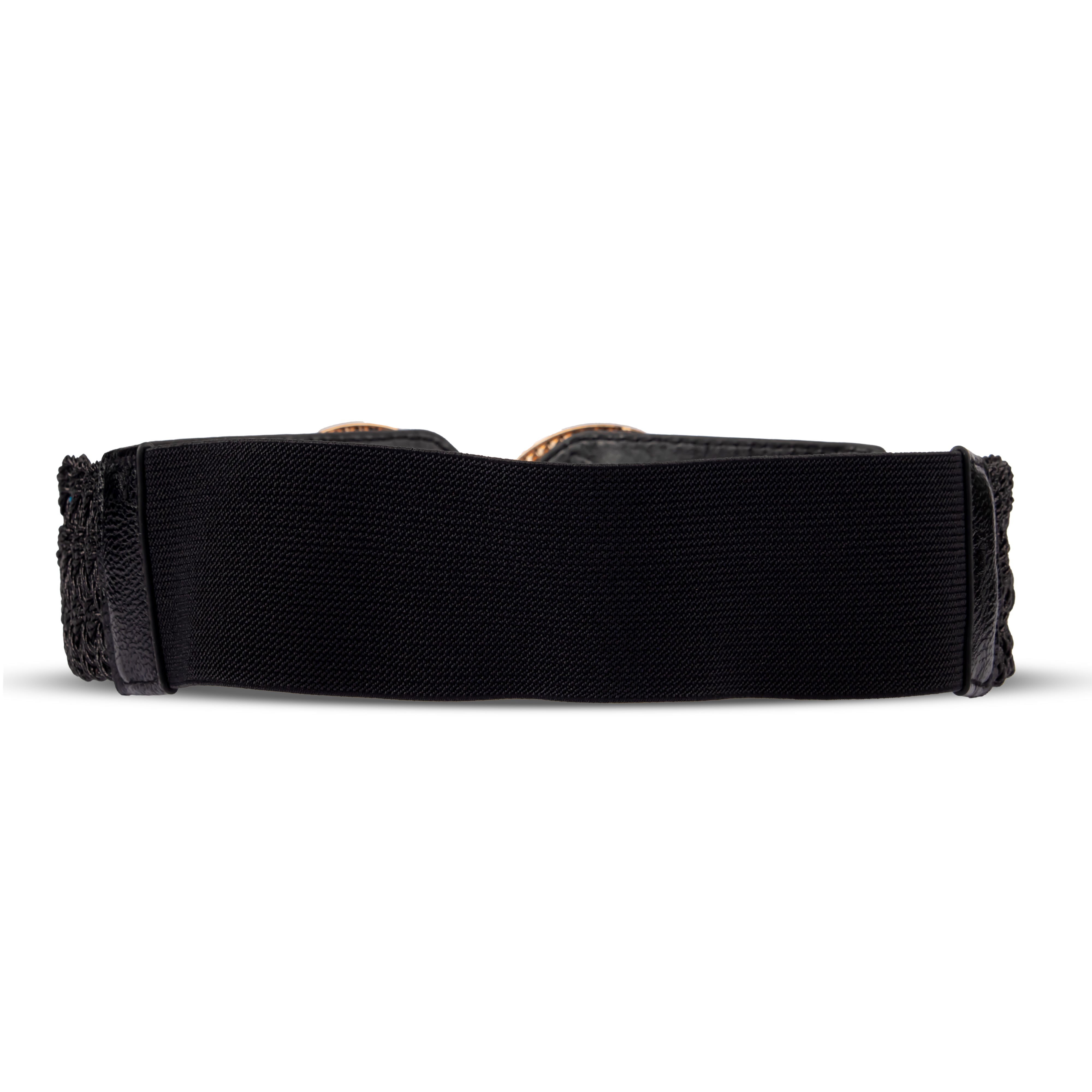 Classic Dress Belt With Round Buckle