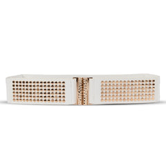 Women’s Sleek White Belt