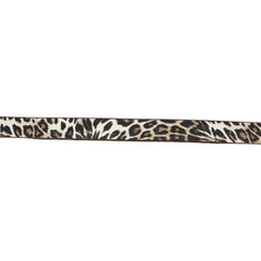 Trendy Women's Animal Print Belt Trio – Faux Leather, Multicolor Synthetics, and Stylish Cowhide with Buckle Closure