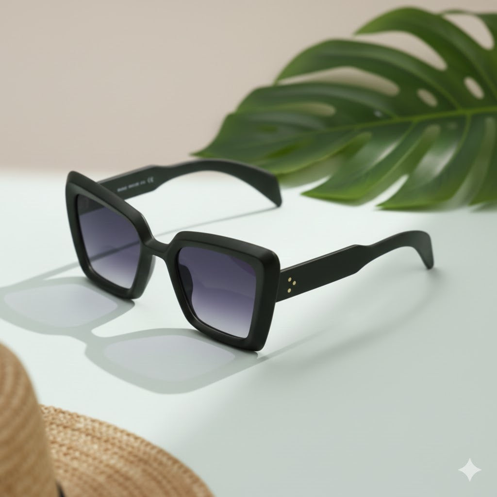 Design Unisex Square Sunglasses