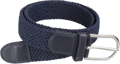 Stretchable Woven Fabric belt for Men & Women, Fits on upto 40 inches waist size, Hole free design