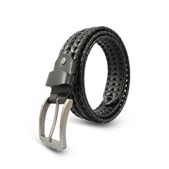 Style with Premium Collections of Men's Genuine Leather, Braided, and Woven Belts – Perfect for Casual Jeans